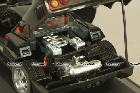 Ferrari F40 1992, black, 01000, Herpa 1:43
