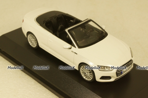 Audi A5 cabriolet, tofana white, 2017, 5011705332, ISсale 1:43