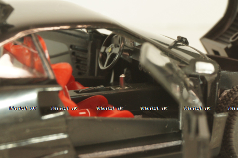 Ferrari F40 1992, black, 01000, Herpa 1:43