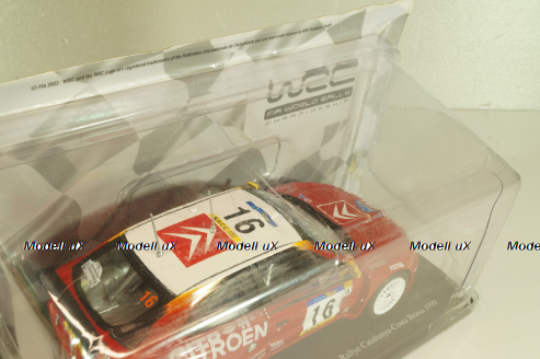 Citroen Xsara Kit Car WRC #16 Rally Catalunya-Costa Brava 1999, Bugalski/Chiaroni, G113U032, WRC Collection, Hachette 1:24