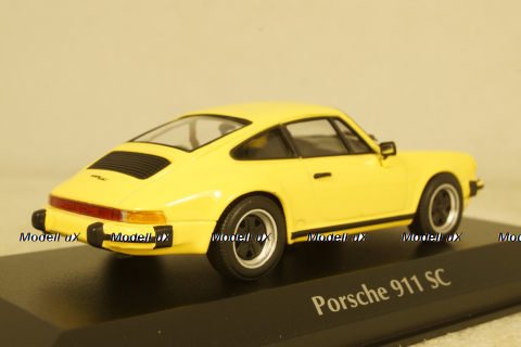 Porsche 911 SC 1979, yellow, 940062025, Maxichamps 1:43