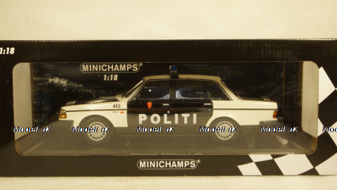 Volvo 240 GL 1986 Politi Norway, 155171496, Minichamps 1:18