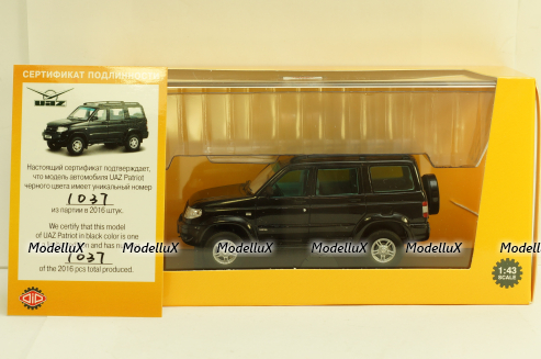 УАЗ 3163 Патриот 4x4, 231631,DiP Models 1:43