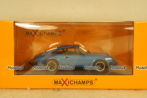 Porsche 911 SC 1979, blue metallic, 940062024,  Maxichamps 1:43