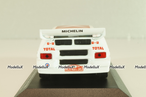 Citroen BX 4TC #15 rally Monte Carlo 1986, J.C.Andruet/A.Peuvergne, Altaya 1:43