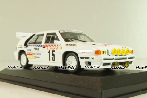 Citroen BX 4TC #15 rally Monte Carlo 1986, J.C.Andruet/A.Peuvergne, Altaya 1:43