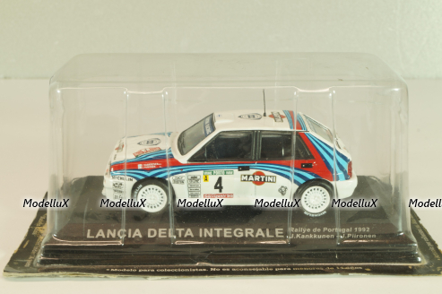 Lancia Delta Integrale #4 Rally Portugal 1992, J.Kankkunen/J.Piironen, Altaya 1:43