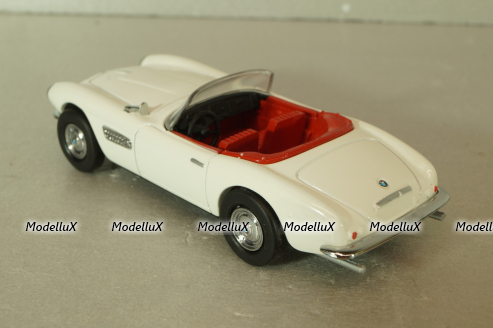 BMW 507 1956, white MT00001, Schuco 1:43