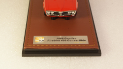Pontiac Firebird 400 cabriolet closed 1968, red, GLM Models 1:43