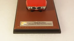 Pontiac Firebird 400 cabriolet closed 1968, red, GLM Models 1:43
