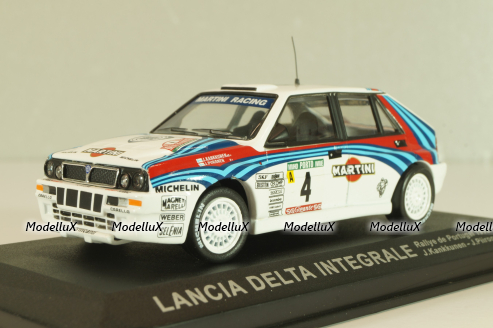 Lancia Delta Integrale #4 Rally Portugal 1992, J.Kankkunen/J.Piironen, Altaya 1:43