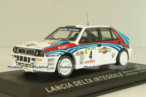 Lancia Delta Integrale #4 Rally Portugal 1992, J.Kankkunen/J.Piironen, Altaya 1:43