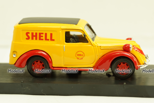 Fiat 1100 E Furgone Shell GP Italy 1958, Brumm 1:43