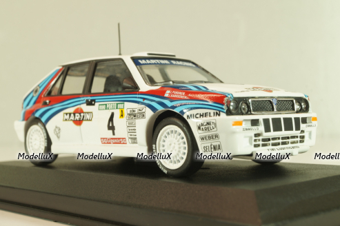 Lancia Delta Integrale #4 Rally Portugal 1992, J.Kankkunen/J.Piironen, Altaya 1:43