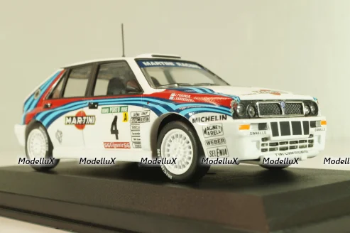 Lancia Delta Integrale #4 Rally Portugal 1992, J.Kankkunen/J.Piironen, Altaya 1:43