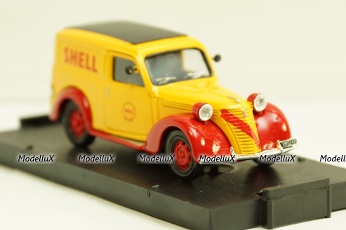 Fiat 1100 E Furgone Shell GP Italy 1958, Brumm 1:43