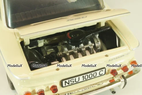 NSU 1000 C, beige, 08412, Revell 1:18
