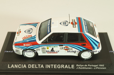 Lancia Delta Integrale #4 Rally Portugal 1992, J.Kankkunen/J.Piironen, Altaya 1:43