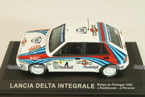 Lancia Delta Integrale #4 Rally Portugal 1992, J.Kankkunen/J.Piironen, Altaya 1:43