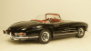 Mercedes 300 SL Roadster (W198) 1957 Black, 180039036, Minichamps 1:18