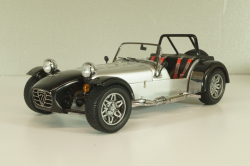 Caterham Super Seven JPE, black with carbon, 08225C, Kyosho 1:18