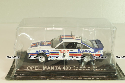 Opel Manta 400 # 6  Tour de Corse 1983, G.Frequelin/J-F.Fauchille, Altaya 1:43