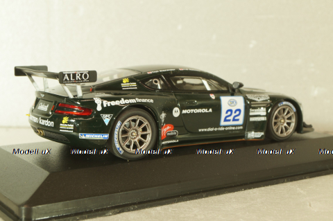 Aston Martin DBRS 9 FIA GT3 Race SPA-Francochamps 2006, Alexander/Needell, black, 400061322, Minichamps 1:43