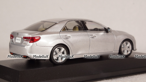 Toyota Mark X 250G F Package silver, Late Version, 03637S2, Kyosho 1:43