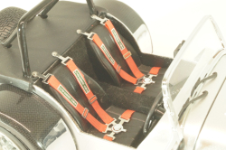 Caterham Super Seven JPE, black with carbon, 08225C, Kyosho 1:18