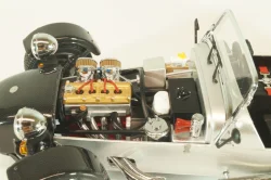 Caterham Super Seven JPE, black with carbon, 08225C, Kyosho 1:18