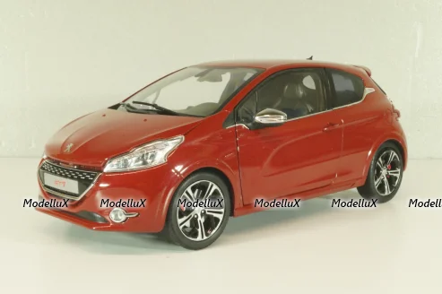 Peugeot 208 GTI 2013, red, 184700, Norev 1:18