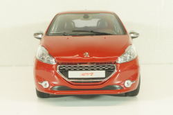 Peugeot 208 GTI 2013, red, 184700, Norev 1:18