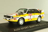 Audi Sport Quattro #2 Rally Sanremo 1984, S.Biomqvist/B.Cederberg, Altaya 1:43