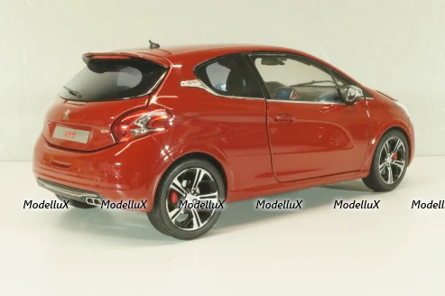 Peugeot 208 GTI 2013, red, 184700, Norev 1:18
