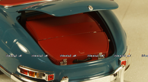 Mercedes 300 SL Roadster (W198) 1957 Blue, 180039035, Minichamps 1:18