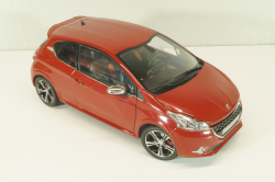 Peugeot 208 GTI 2013, red, 184700, Norev 1:18