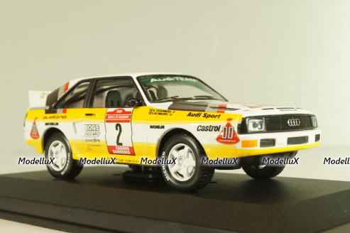 Audi Sport Quattro #2 Rally Sanremo 1984, S.Biomqvist/B.Cederberg, Altaya 1:43