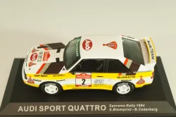 Audi Sport Quattro #2 Rally Sanremo 1984, S.Biomqvist/B.Cederberg, Altaya 1:43