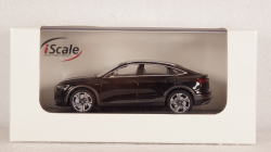 Audi E-tron Sportback black, IScale 1:43