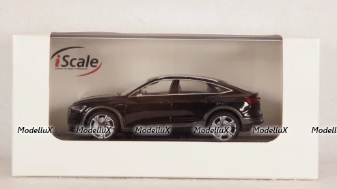 Audi E-tron Sportback black, IScale 1:43
