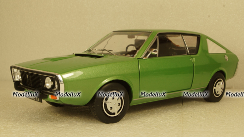 Renault R17 1976 green metallic, S1803701, Solido 1:18