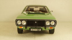 Renault R17 1976 green metallic, S1803701, Solido 1:18