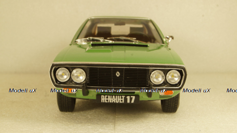 Renault R17 1976 green metallic, S1803701, Solido 1:18
