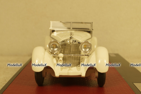 Mercedes 680S Tourer Sindelfingen white open 1927, MX51302-151, Matrix 1:43