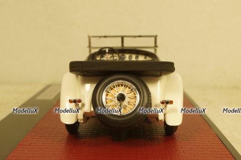 Mercedes 680S Tourer Sindelfingen white open 1927, MX51302-151, Matrix 1:43