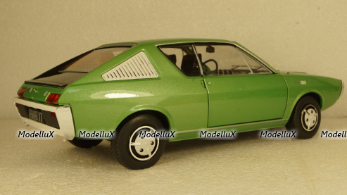Renault R17 1976 green metallic, S1803701, Solido 1:18