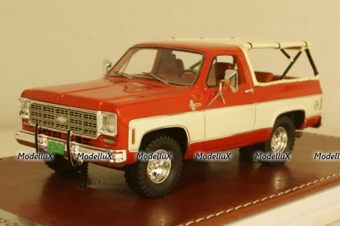 Chevrolet Blazer K5 Open Top red/white 1973-1978, GIM070B, GIM 1:43