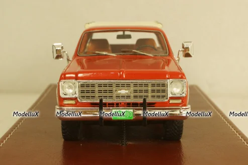 Chevrolet Blazer K5 Open Top red/white 1973-1978, GIM070B, GIM 1:43