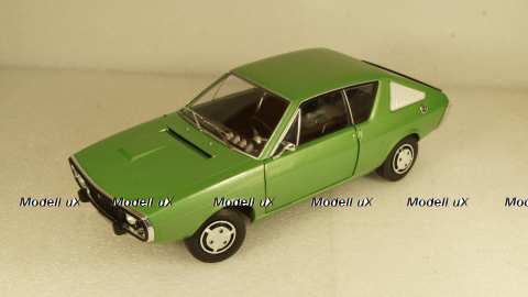 Renault R17 1976 green metallic, S1803701, Solido 1:18