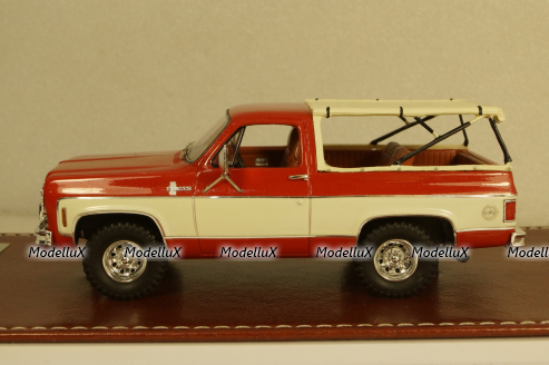 Chevrolet Blazer K5 Open Top red/white 1973-1978, GIM070B, GIM 1:43